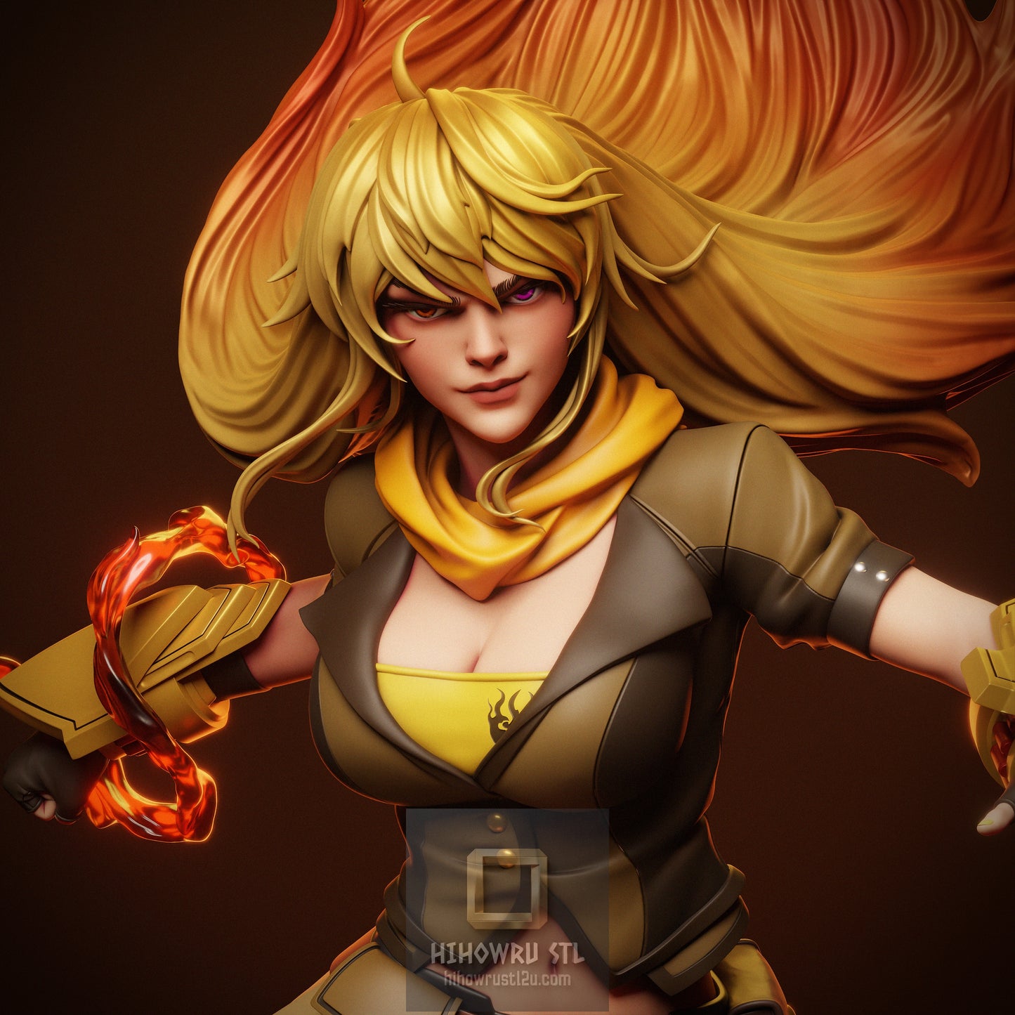 5367 Yang Xiao Long - RWBY - STL 3D Print Files
