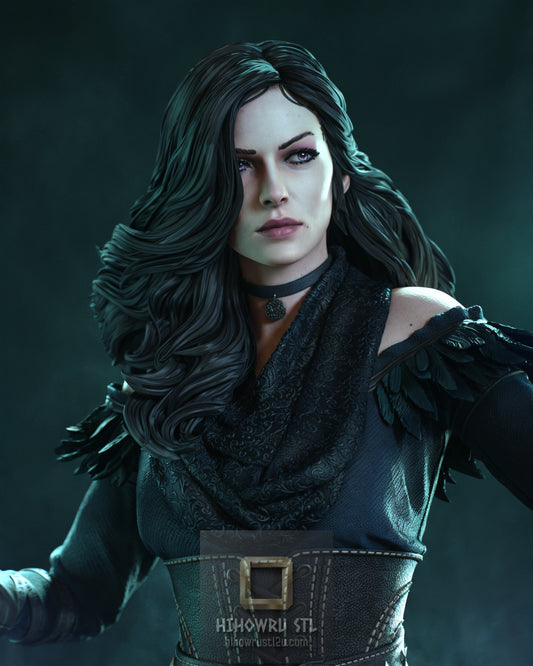 5342 Yennefer of Vengerberg - The Witcher - STL 3D Print Files