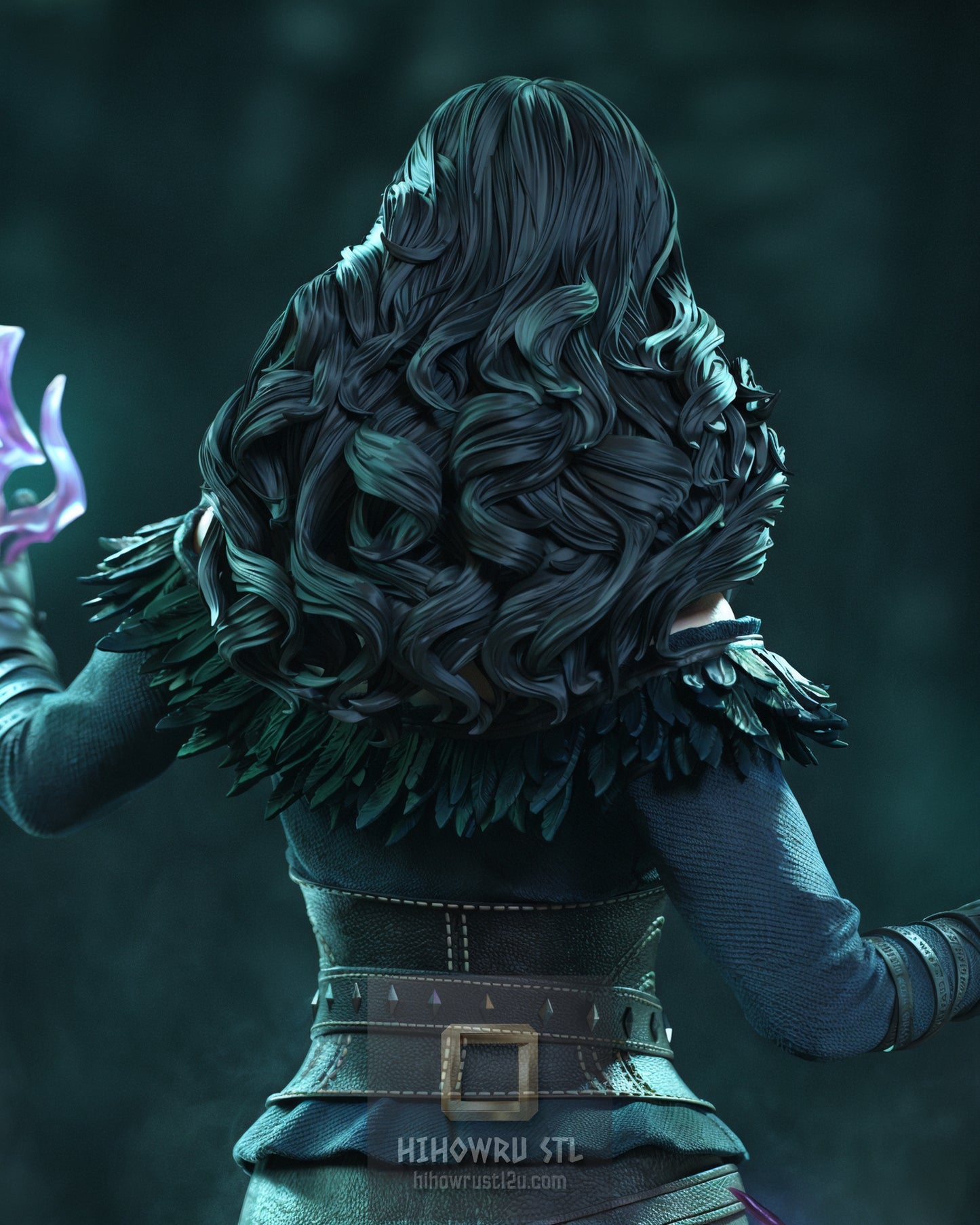 5342 Yennefer of Vengerberg - The Witcher - STL 3D Print Files