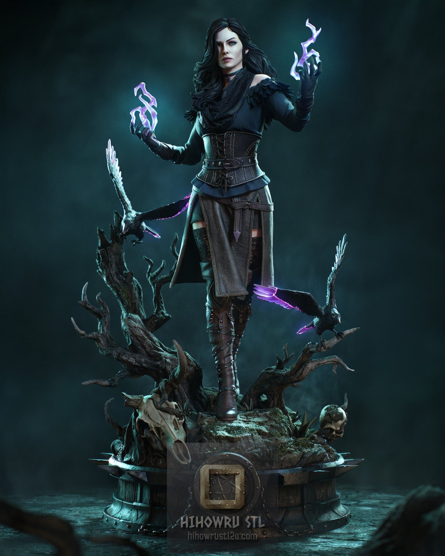 5342 Yennefer of Vengerberg - The Witcher - STL 3D Print Files