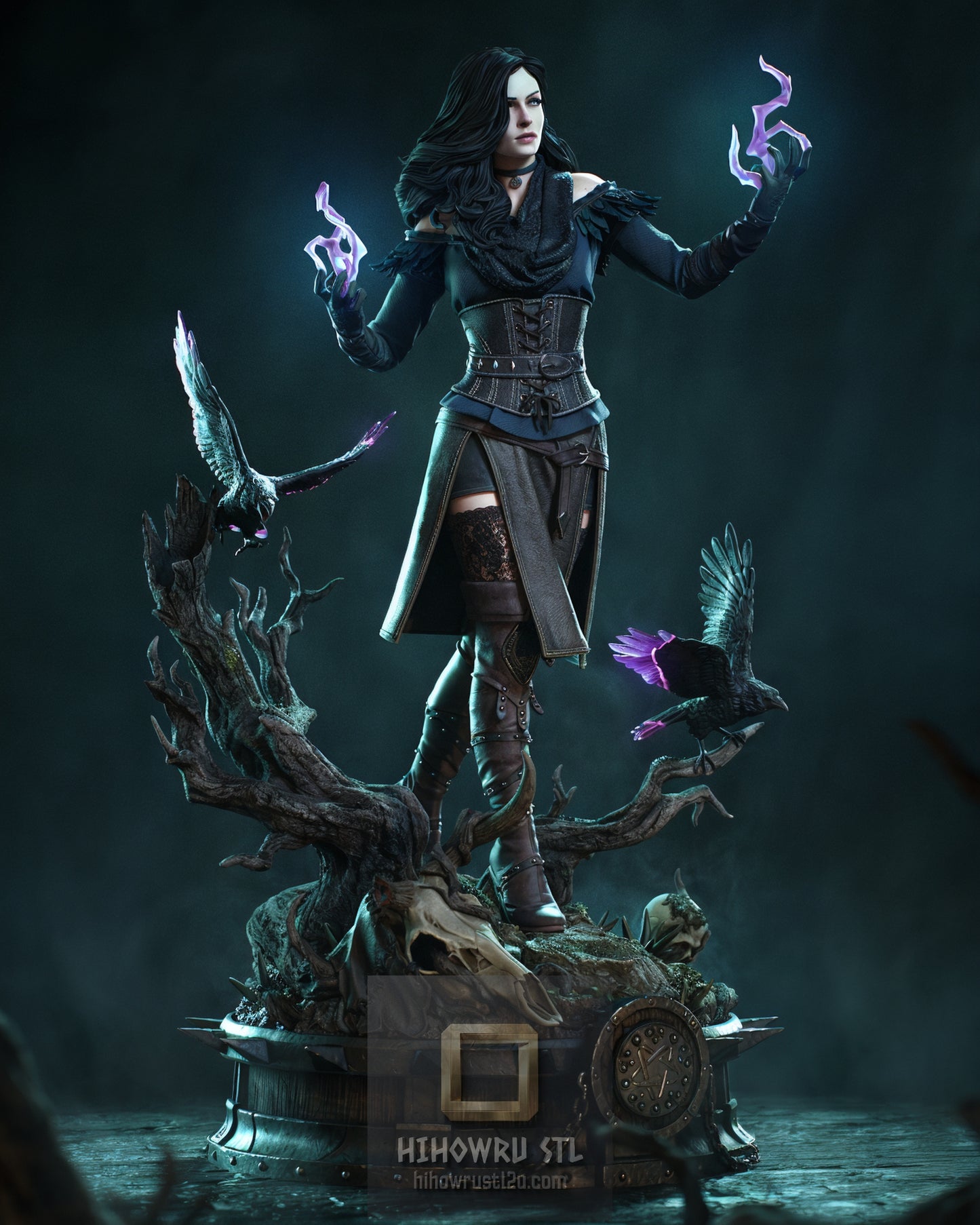 5342 Yennefer of Vengerberg - The Witcher - STL 3D Print Files