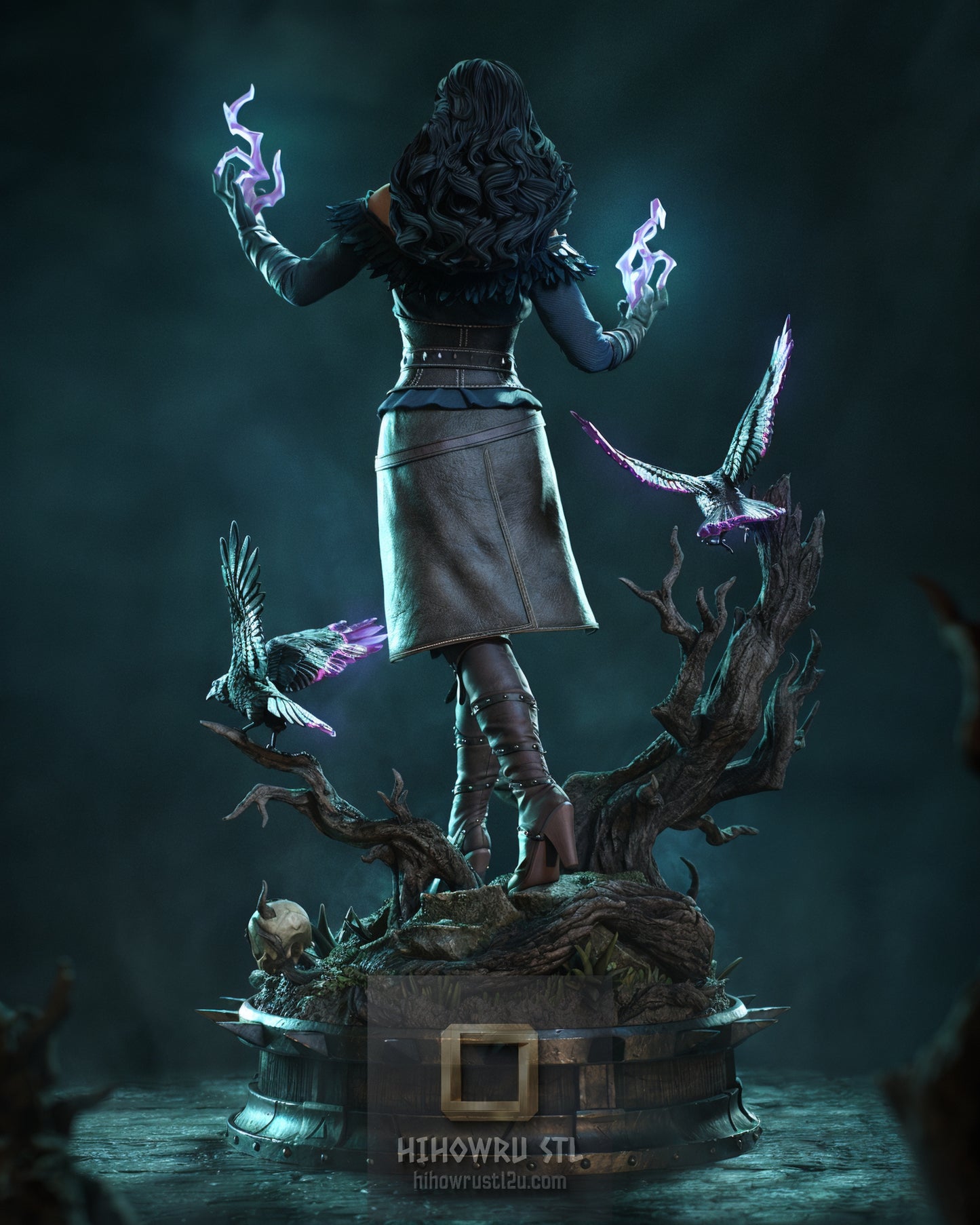 5342 Yennefer of Vengerberg - The Witcher - STL 3D Print Files
