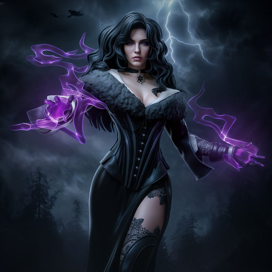 3864 Yennefer of Vengerberg - The Witcher - STL 3D Print Files