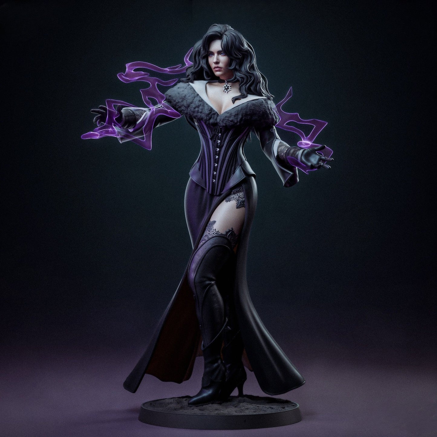 3864 Yennefer of Vengerberg - The Witcher - STL 3D Print Files