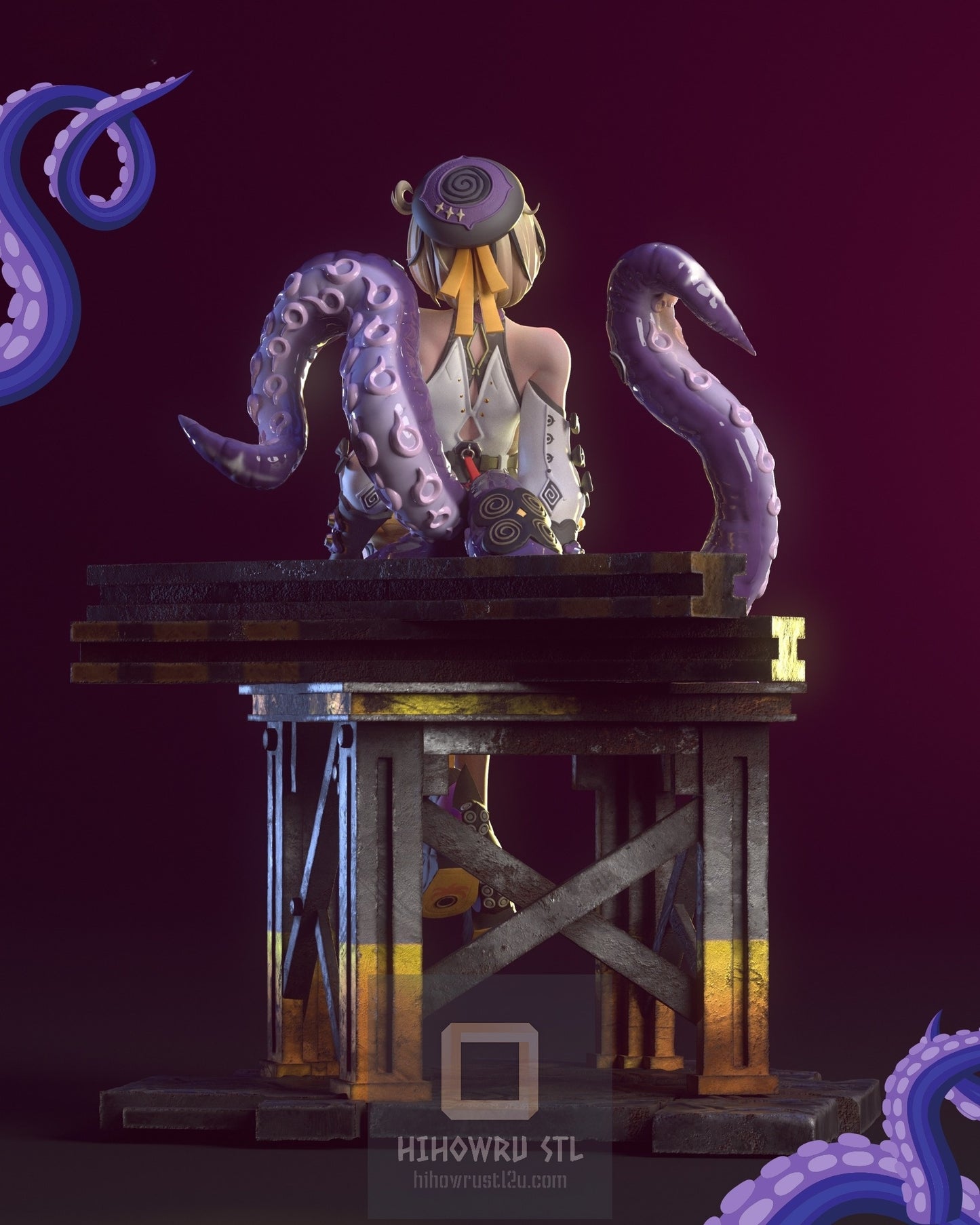4652 Yidhari Murphy - Zenless Zone Zero - STL 3D Print Files