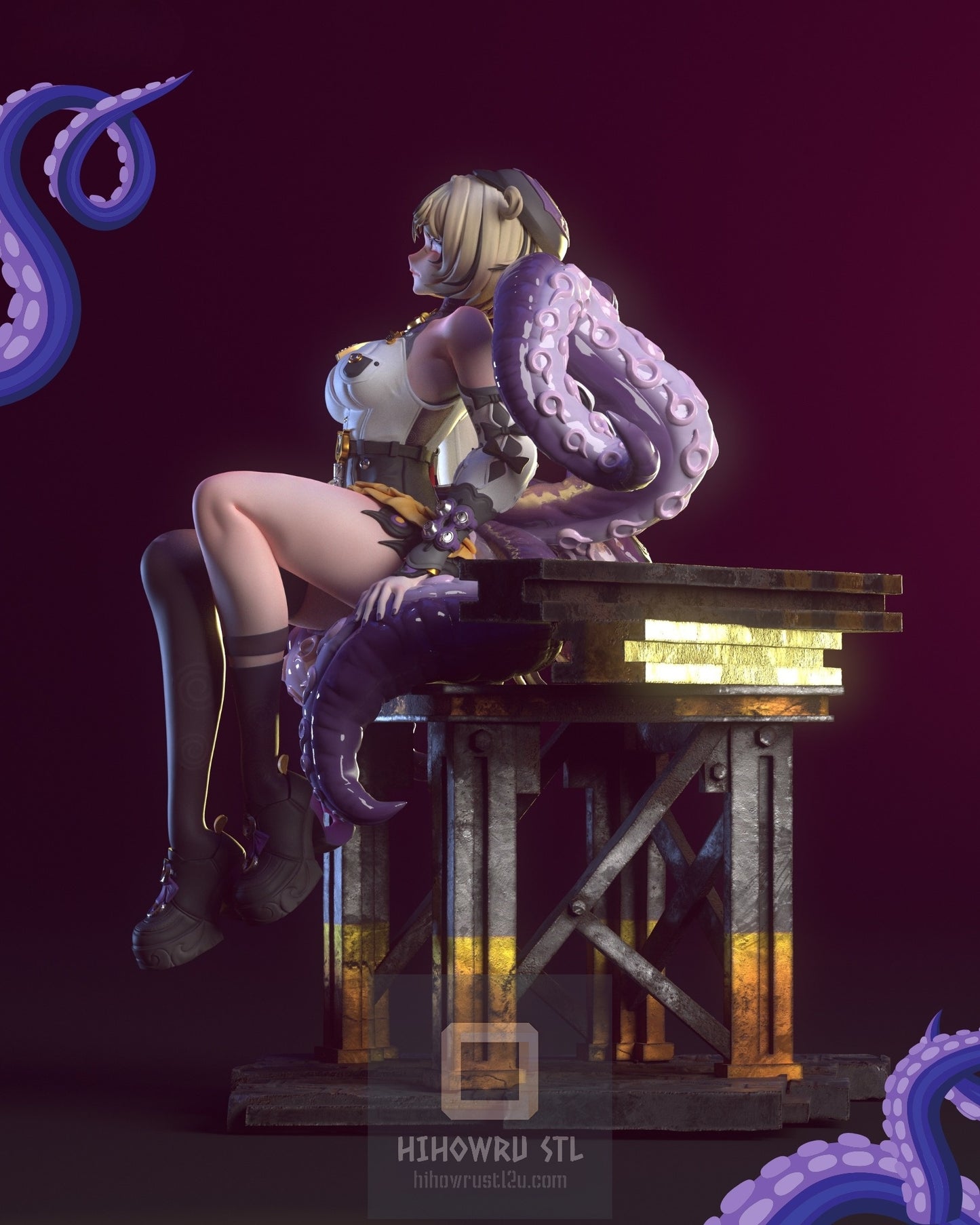 4652 Yidhari Murphy - Zenless Zone Zero - STL 3D Print Files