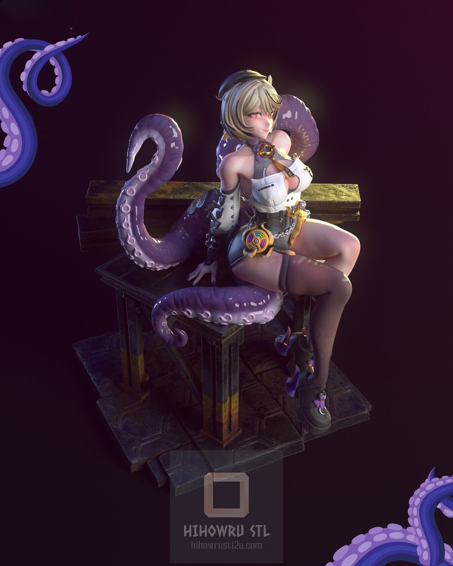 4652 Yidhari Murphy - Zenless Zone Zero - STL 3D Print Files