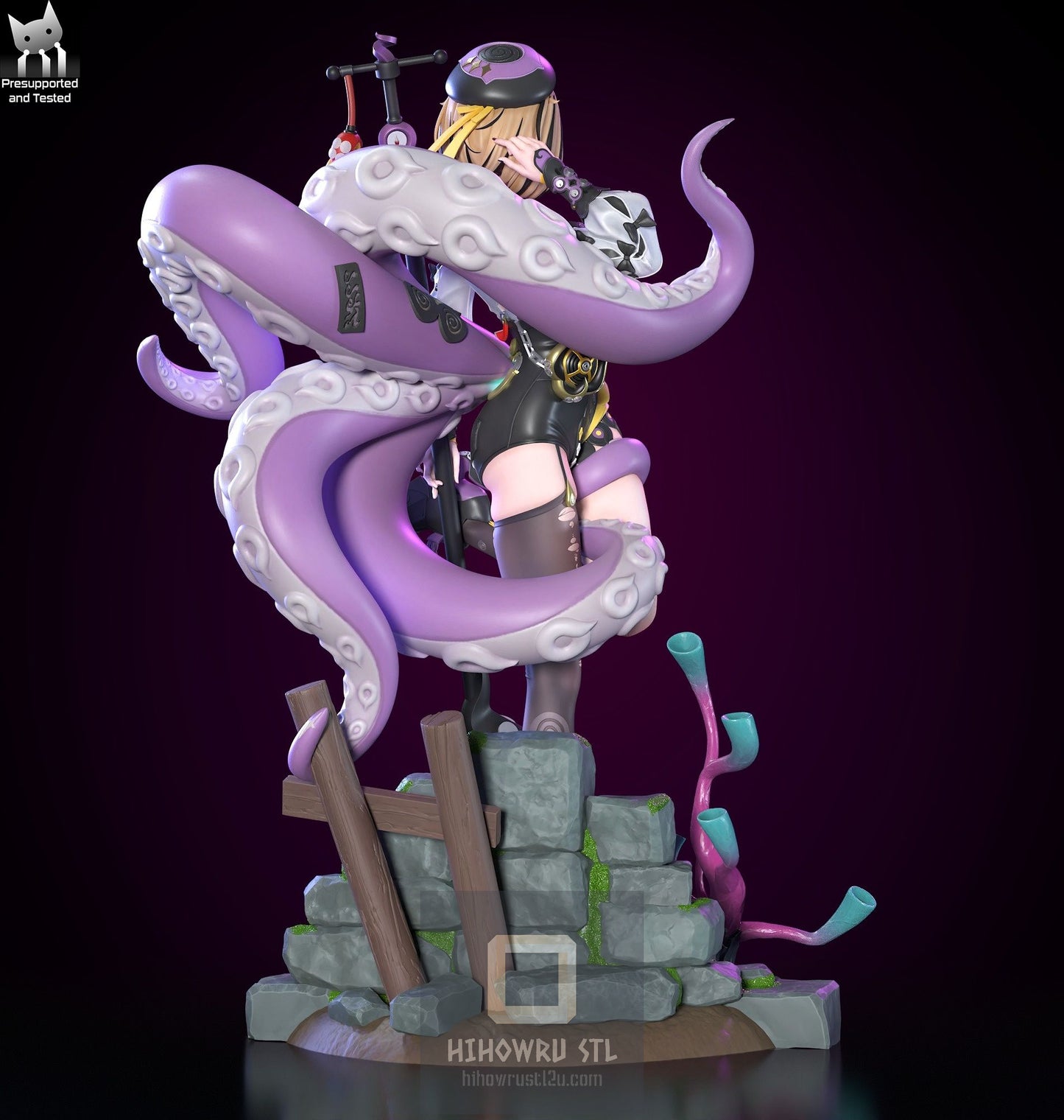 4563 Yidhari Murphy - Zenless Zone Zero - STL 3D Print Files