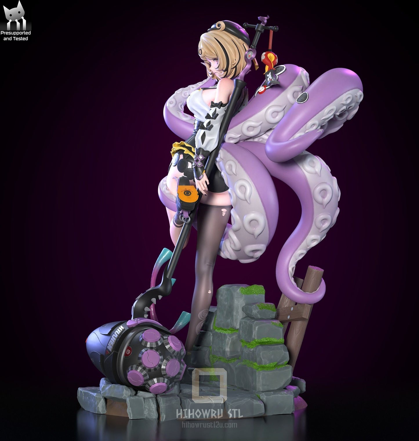 4563 Yidhari Murphy - Zenless Zone Zero - STL 3D Print Files