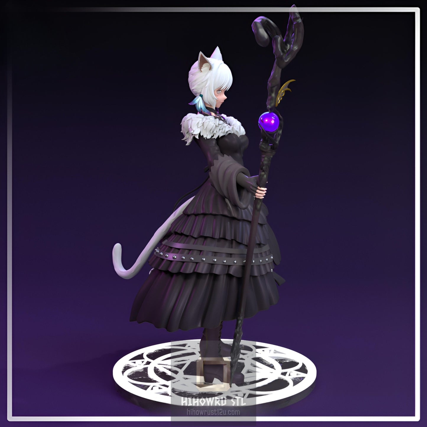 5117 Y'shtola Rhul - Final Fantasy XIV - STL 3D Print Files