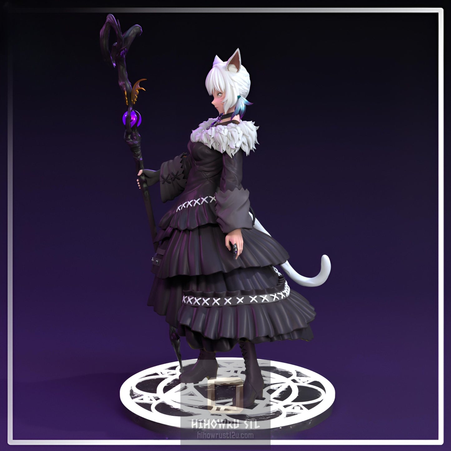 5117 Y'shtola Rhul - Final Fantasy XIV - STL 3D Print Files
