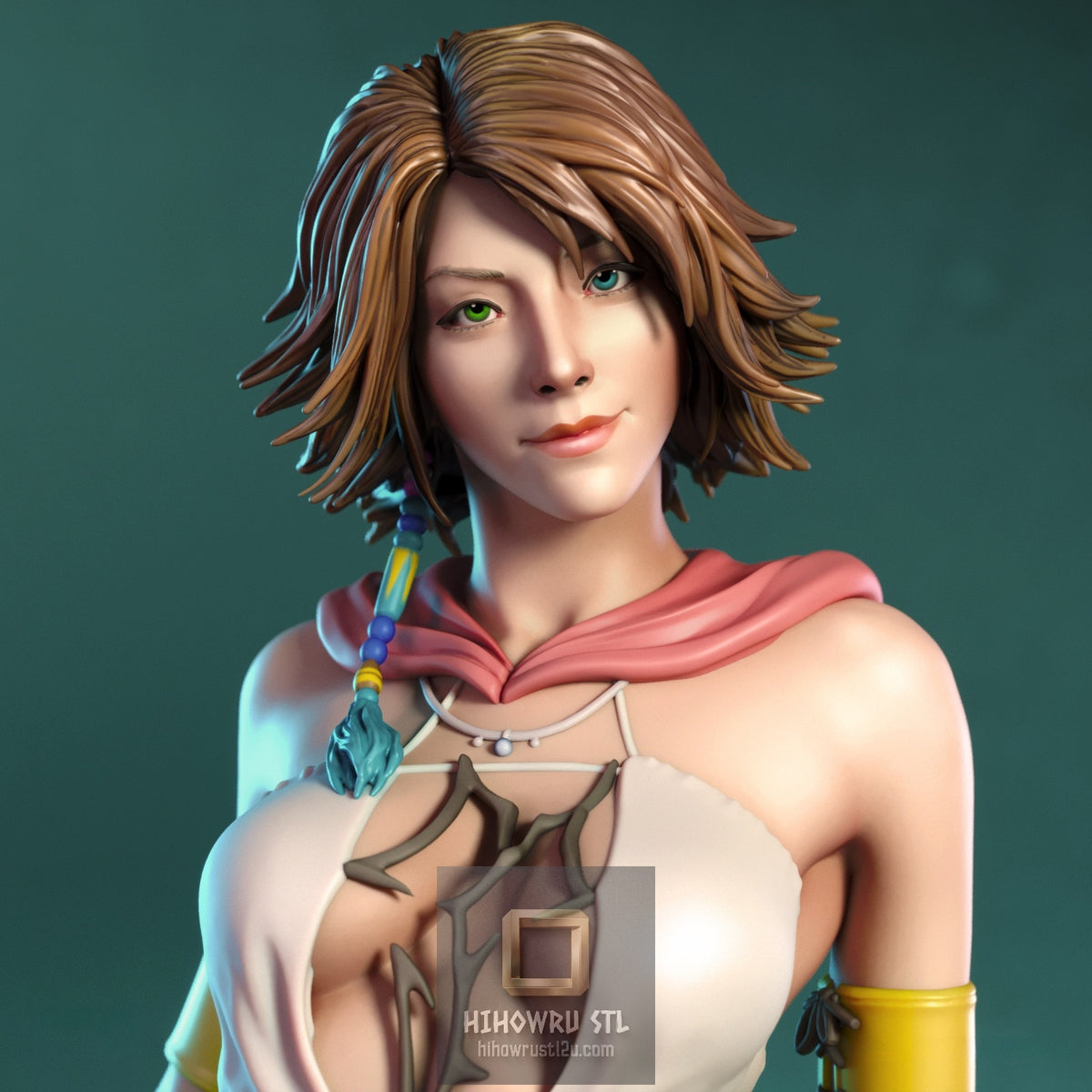 5644 Yuna NSFW - Final Fantasy X - STL 3D Print Files