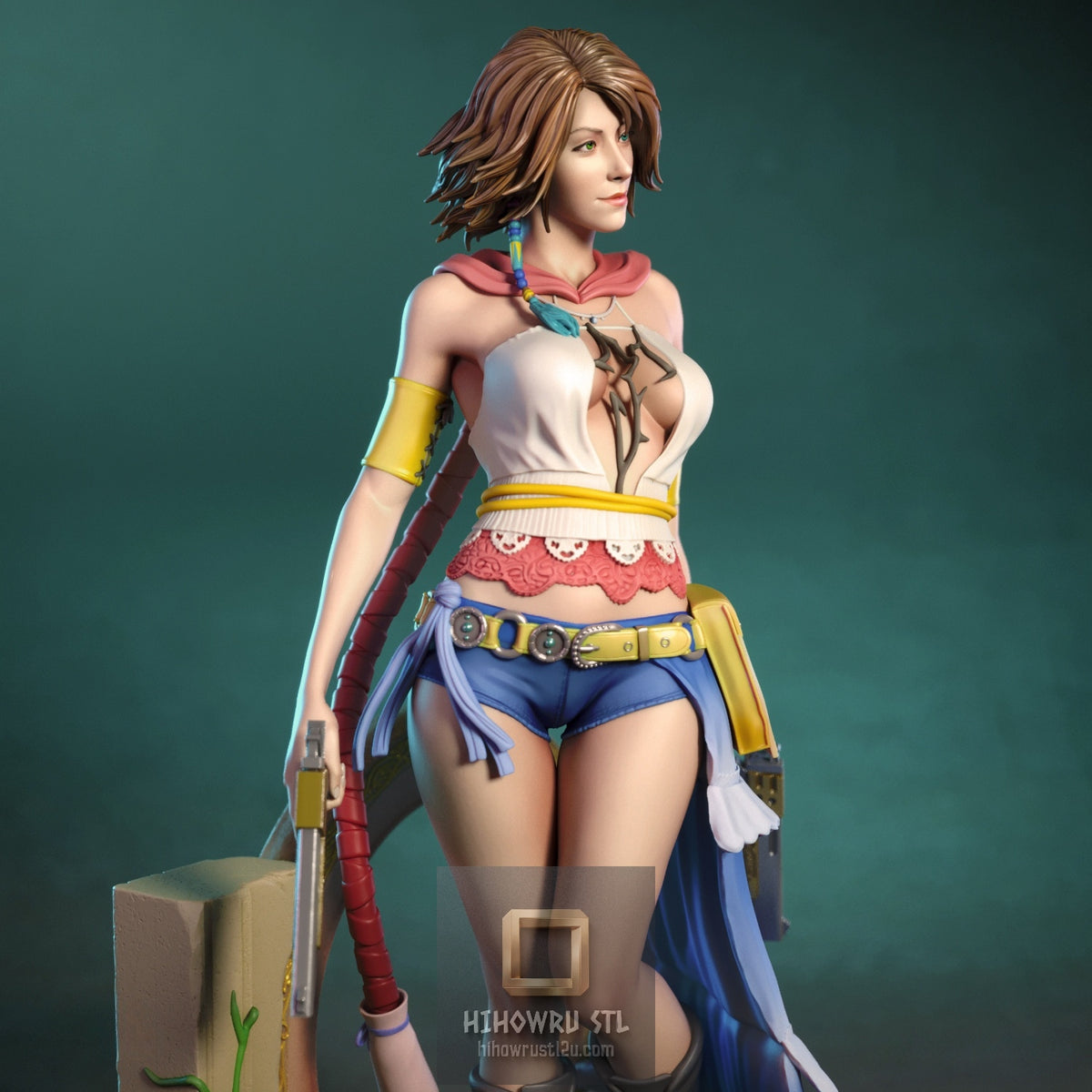 5644 Yuna NSFW - Final Fantasy X - STL 3D Print Files