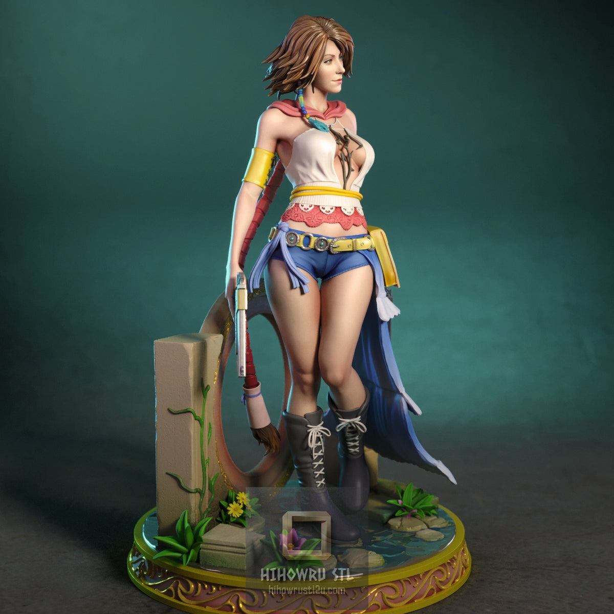 5644 Yuna NSFW - Final Fantasy X - STL 3D Print Files