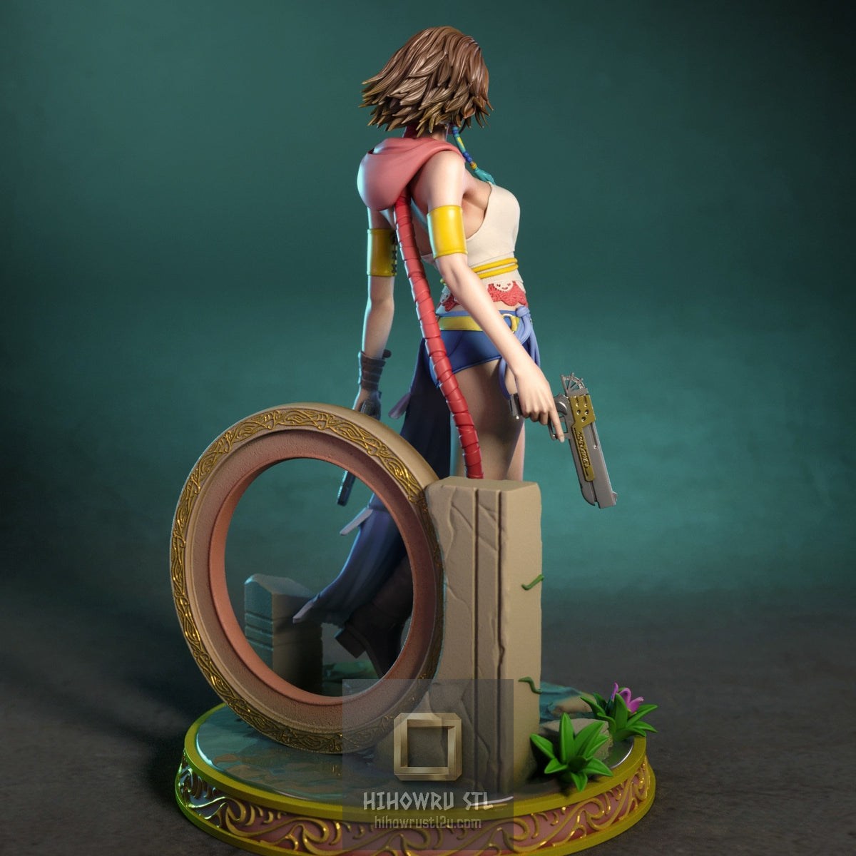 5644 Yuna NSFW - Final Fantasy X - STL 3D Print Files