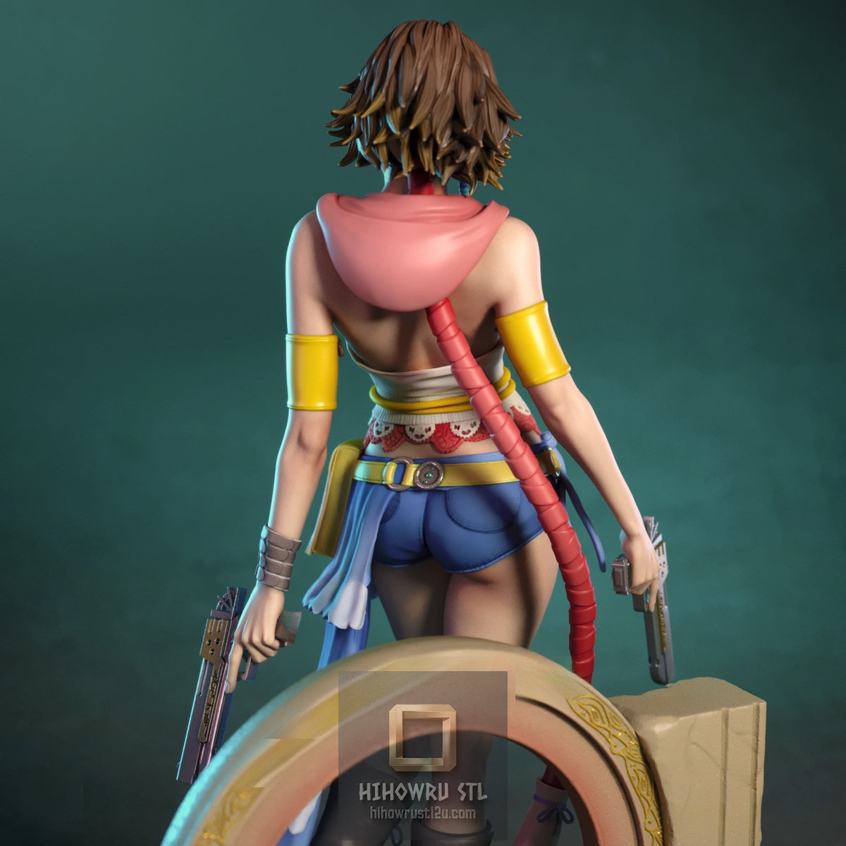 5644 Yuna NSFW - Final Fantasy X - STL 3D Print Files