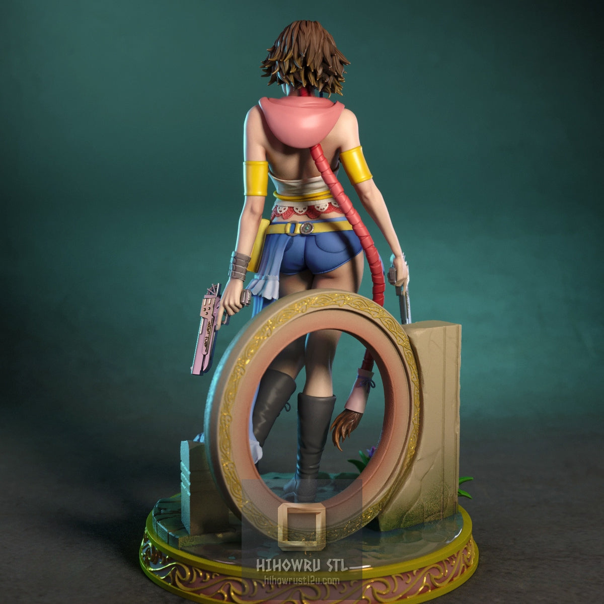 5644 Yuna NSFW - Final Fantasy X - STL 3D Print Files