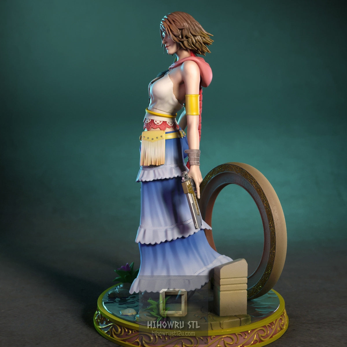 5644 Yuna NSFW - Final Fantasy X - STL 3D Print Files