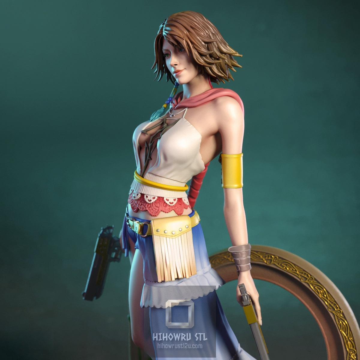 5644 Yuna NSFW - Final Fantasy X - STL 3D Print Files