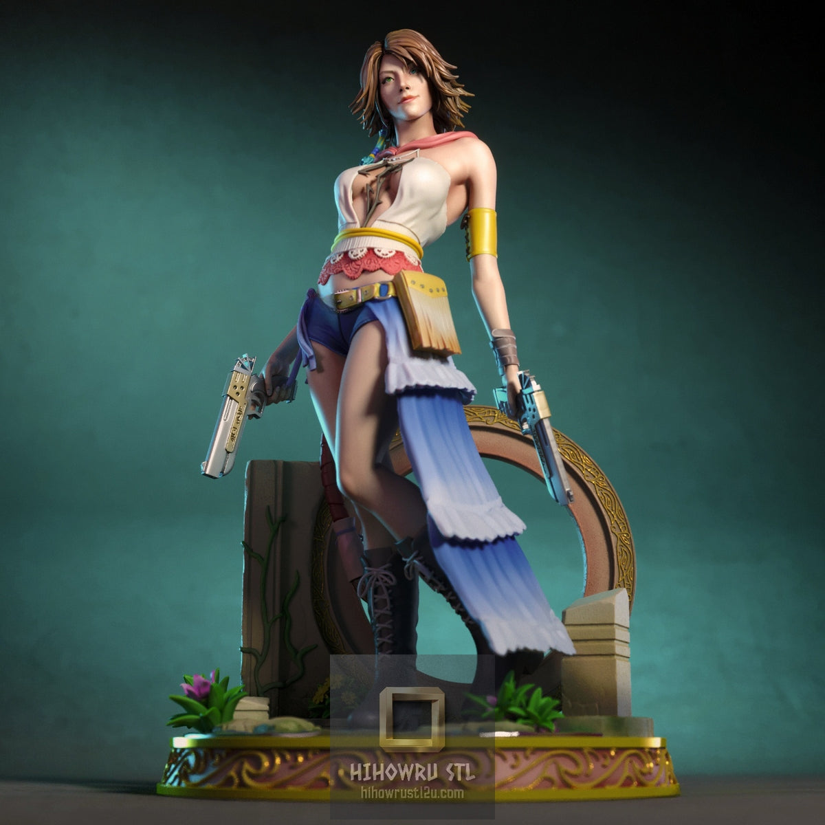 5644 Yuna NSFW - Final Fantasy X - STL 3D Print Files