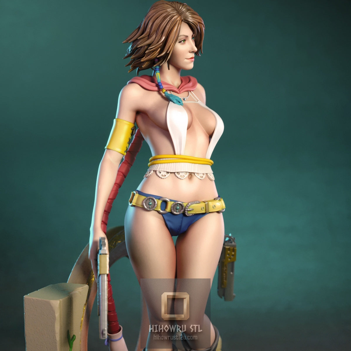 5644 Yuna NSFW - Final Fantasy X - STL 3D Print Files