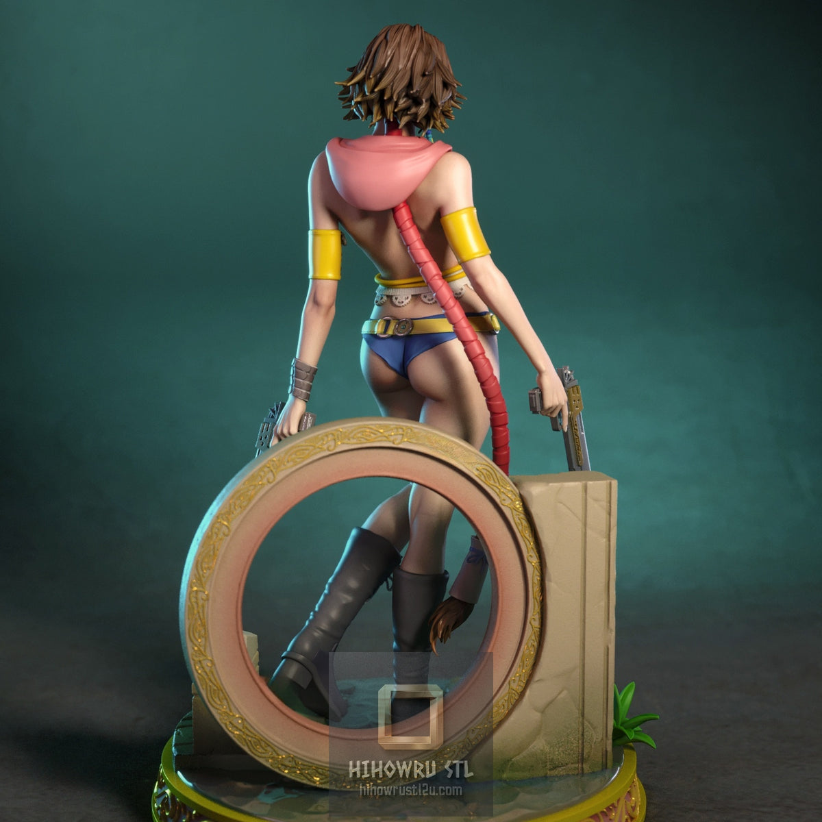 5644 Yuna NSFW - Final Fantasy X - STL 3D Print Files