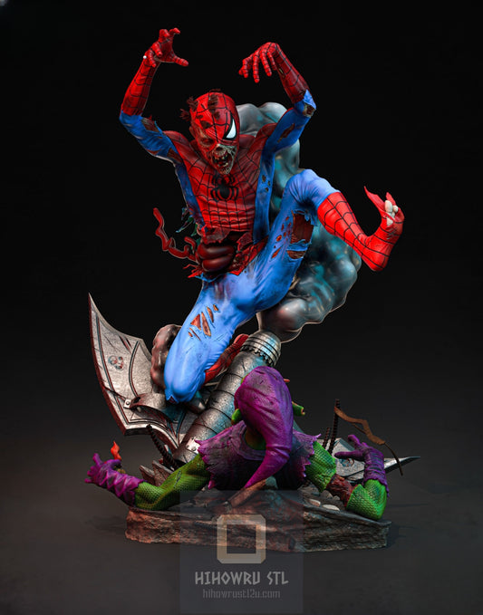 4411 Zombie Spider-Man - Marvel Comics  - STL 3D Print Files
