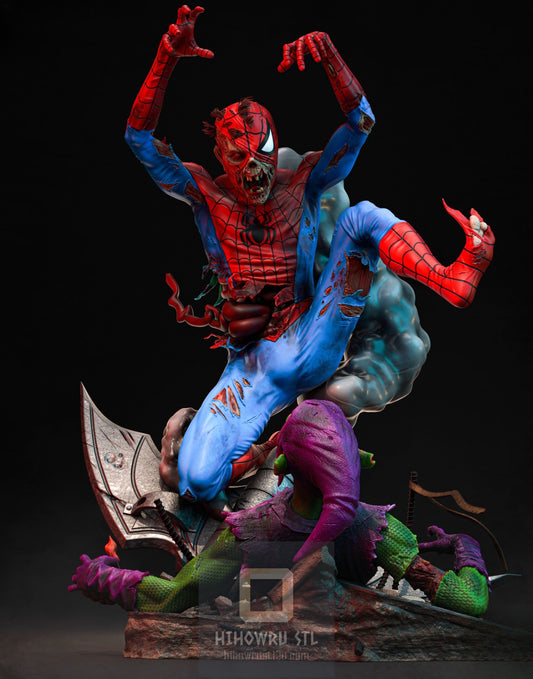 4411 Zombie Spider-Man - Marvel Comics  - STL 3D Print Files