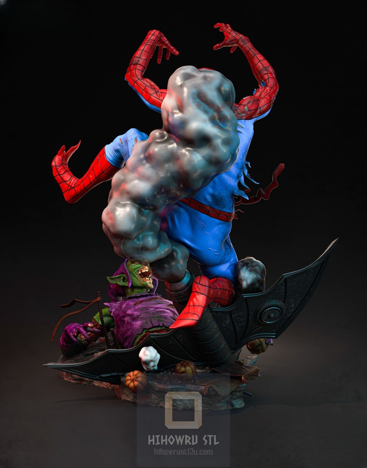 4411 Zombie Spider-Man - Marvel Comics  - STL 3D Print Files