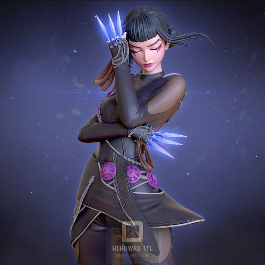 4343 Zoey - KPop Demon Hunters - STL 3D Print Files