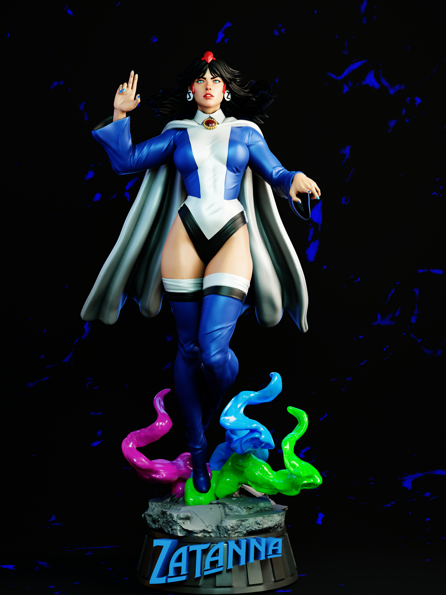 2093 Zatanna NSFW - DC Comics - STL 3D Print Files