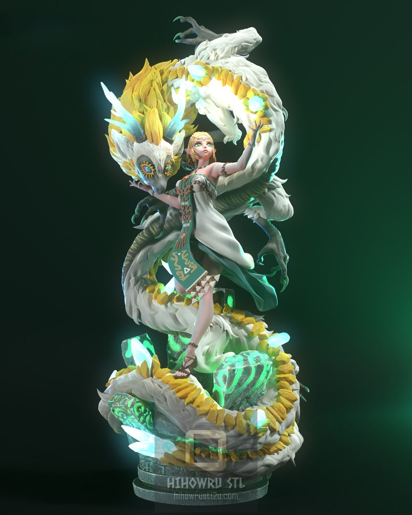 5005 Princess Zelda - The Legend of Zelda - STL 3D Print Files