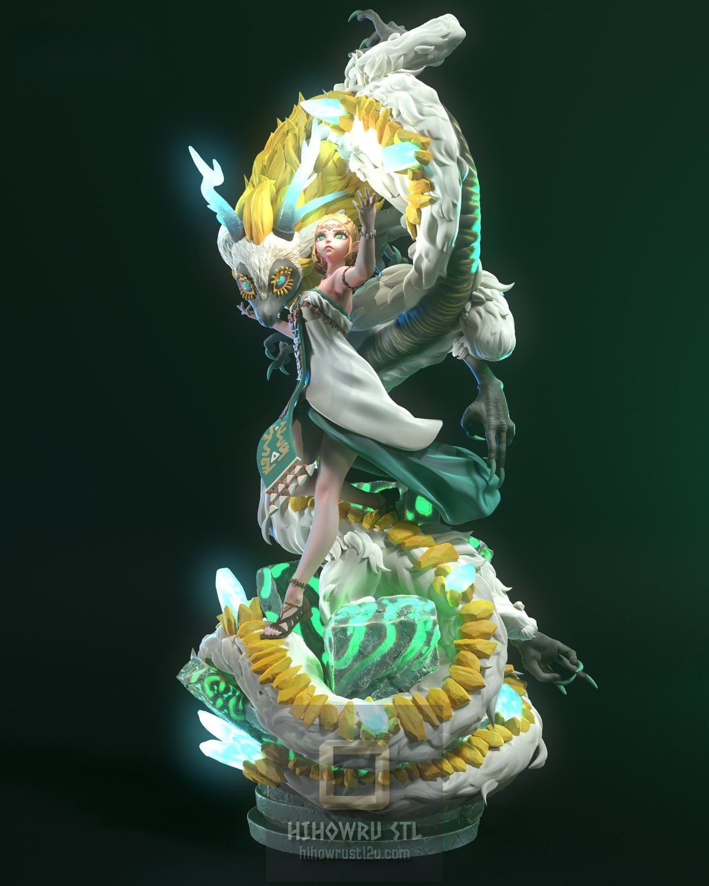 5005 Princess Zelda - The Legend of Zelda - STL 3D Print Files