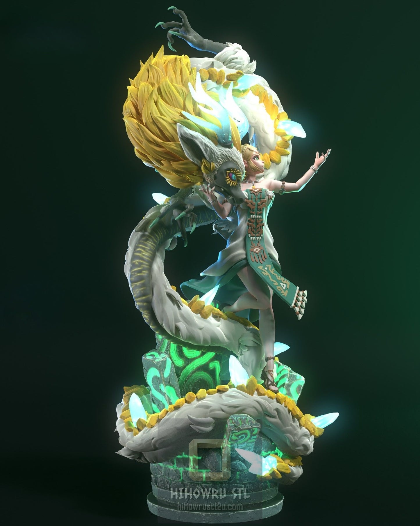 5005 Princess Zelda - The Legend of Zelda - STL 3D Print Files