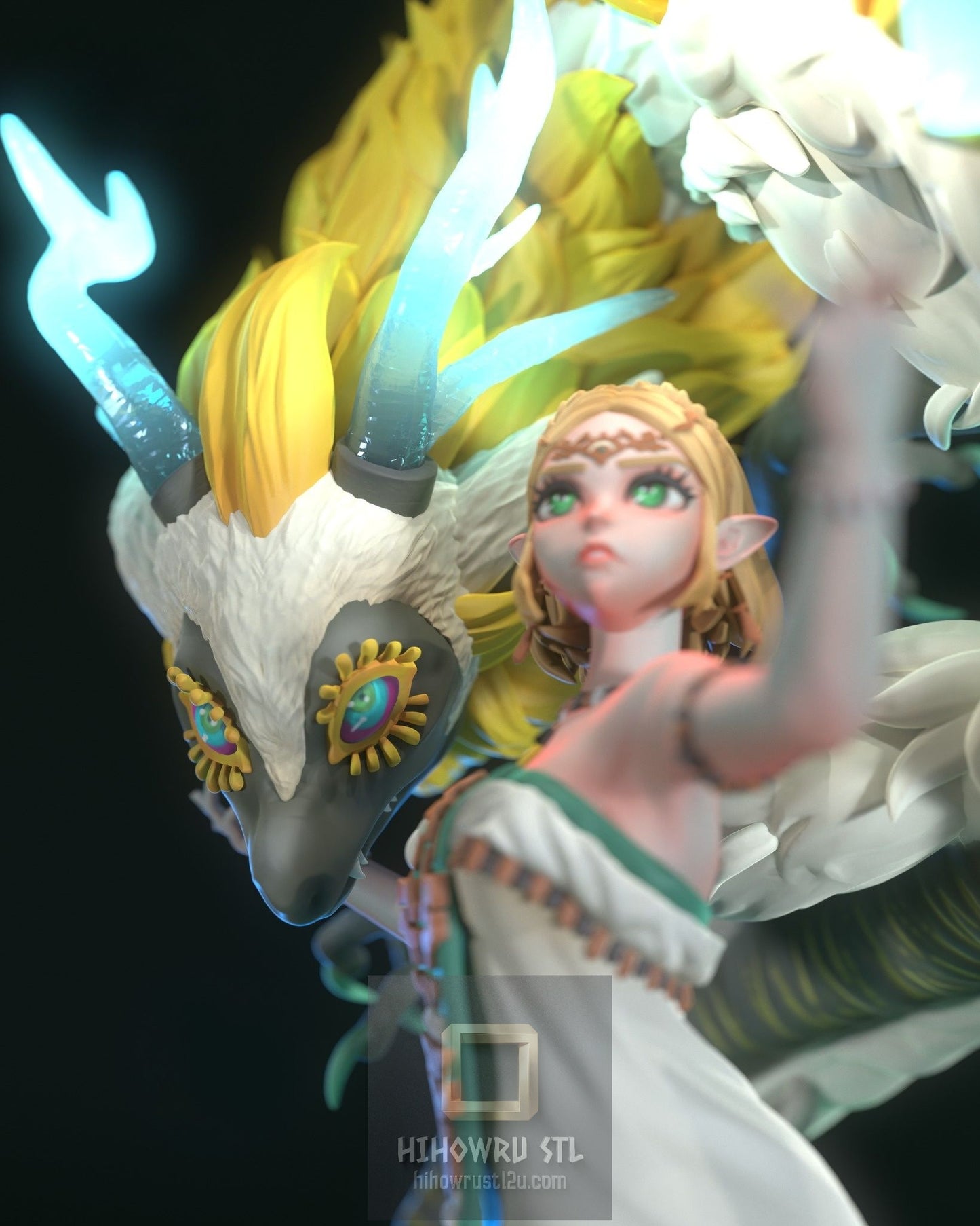 5005 Princess Zelda - The Legend of Zelda - STL 3D Print Files