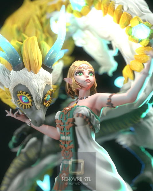 5005 Princess Zelda - The Legend of Zelda - STL 3D Print Files