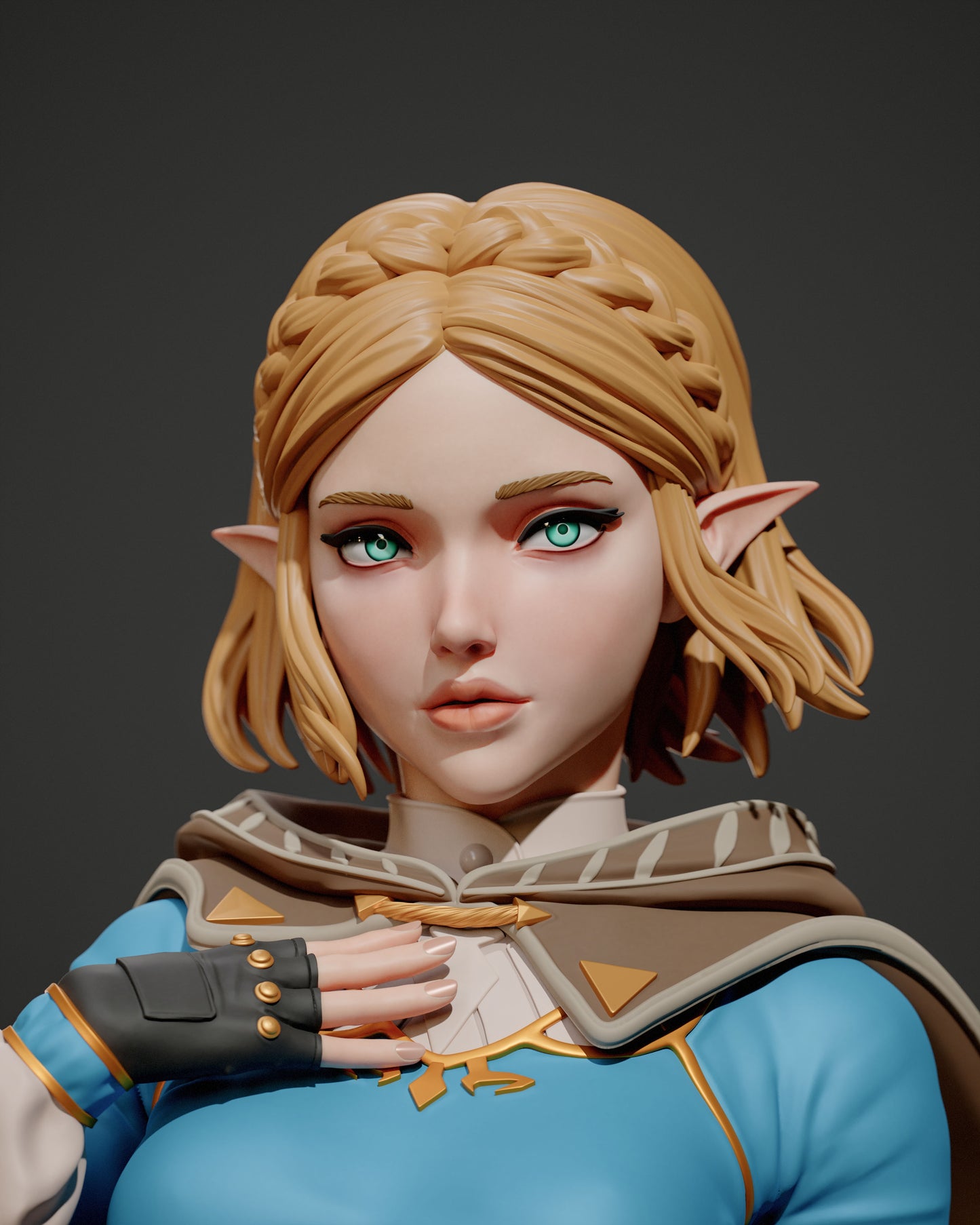 3160 Princess Zelda - The Legend of Zelda - STL 3D Print Files