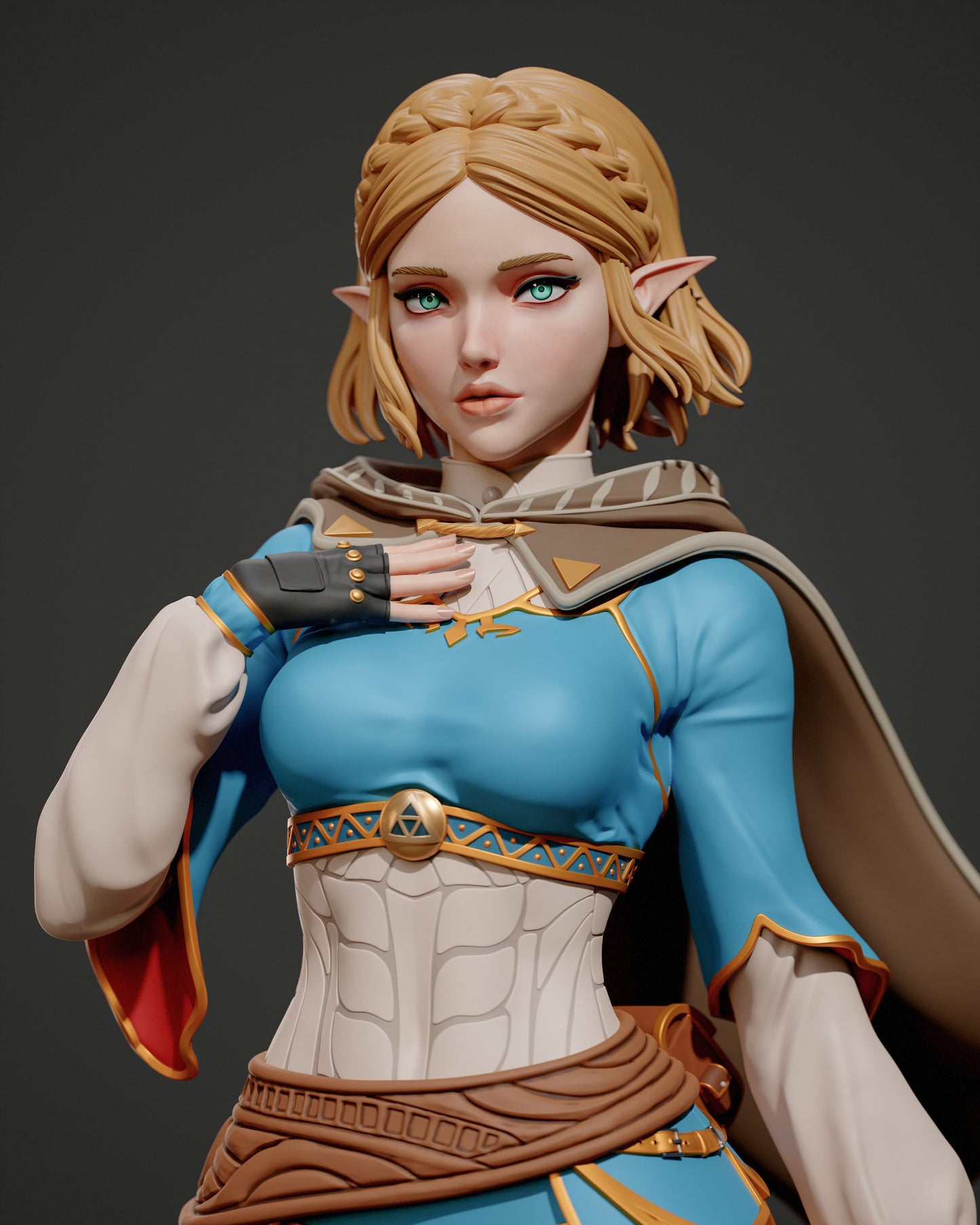 3160 Princess Zelda - The Legend of Zelda - STL 3D Print Files