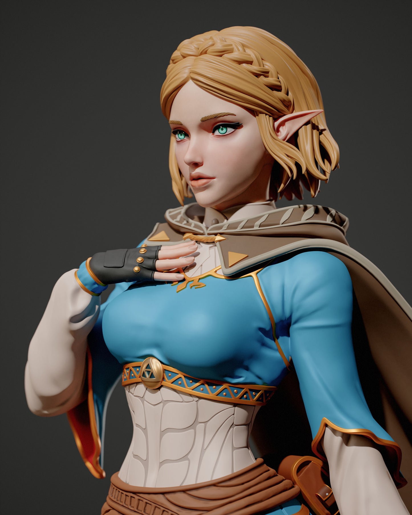 3160 Princess Zelda - The Legend of Zelda - STL 3D Print Files