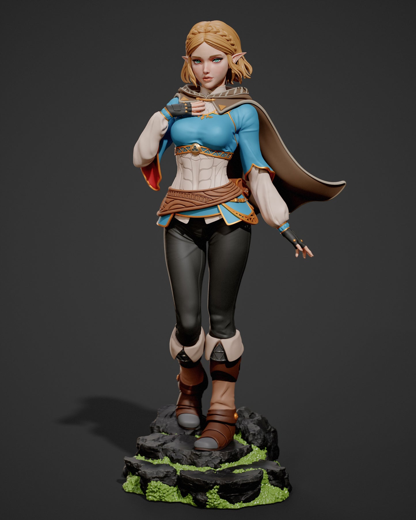 3160 Princess Zelda - The Legend of Zelda - STL 3D Print Files