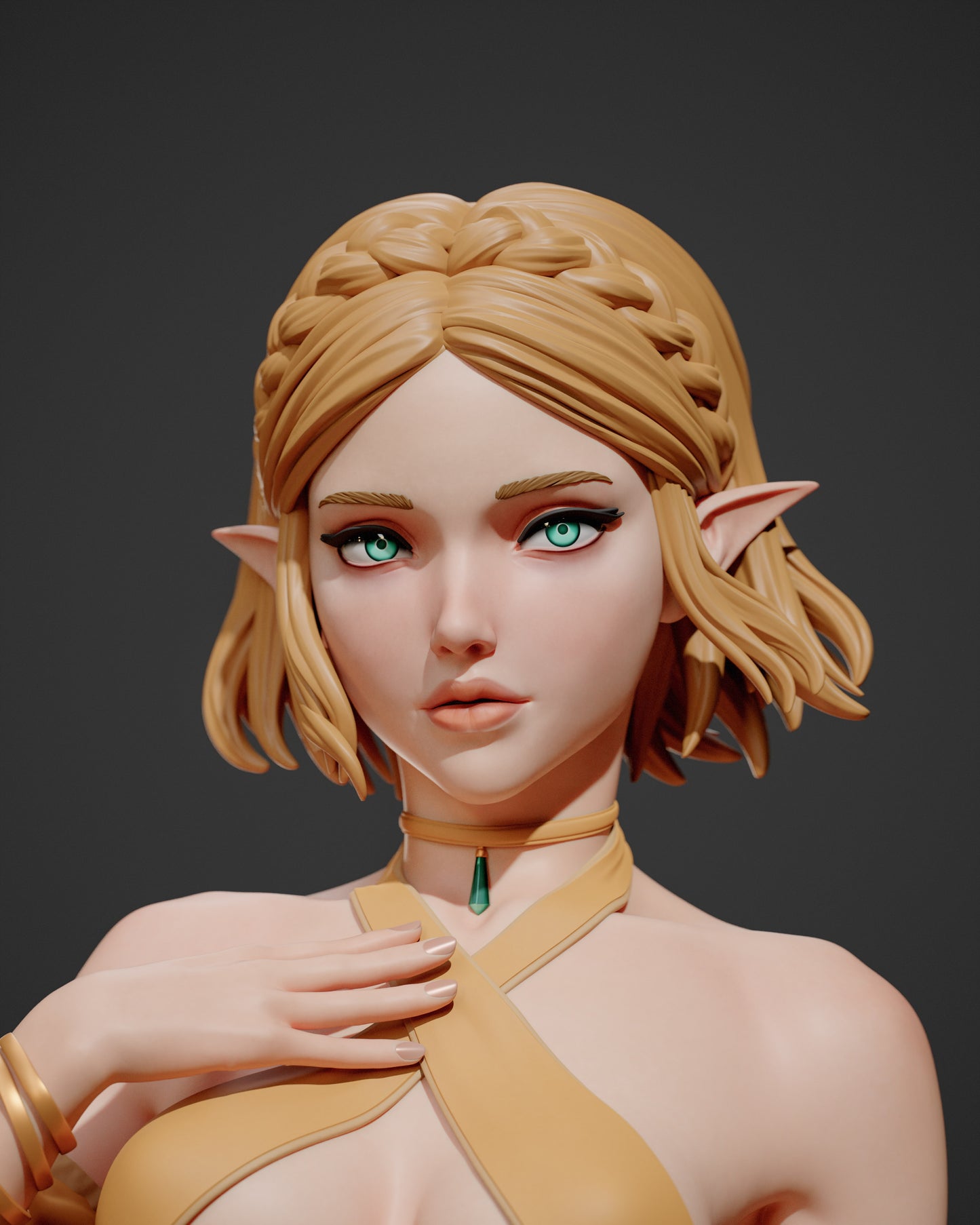 3160 Princess Zelda - The Legend of Zelda - STL 3D Print Files