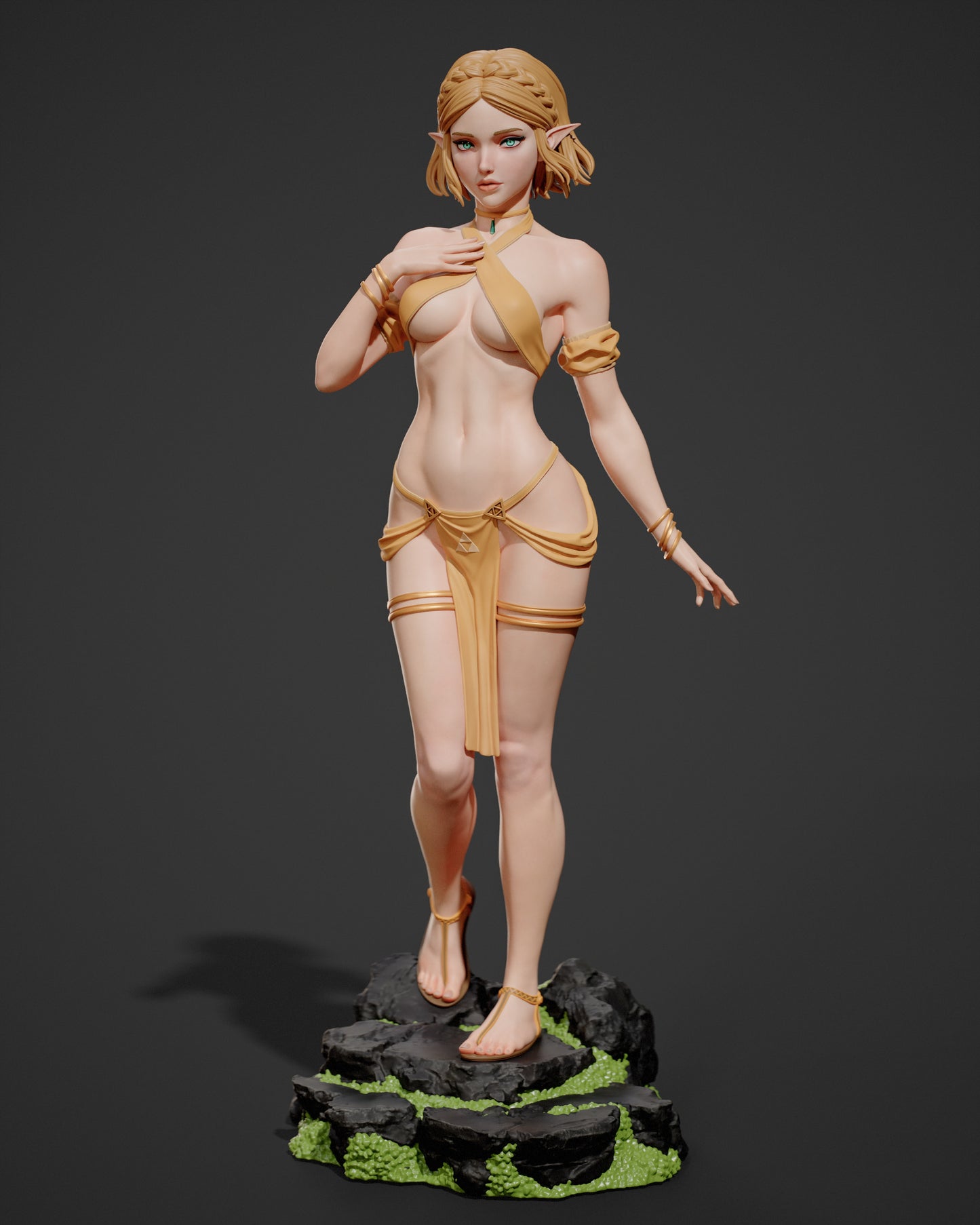 3160 Princess Zelda - The Legend of Zelda - STL 3D Print Files