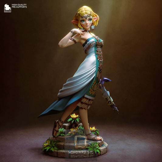 5180 Princess Zelda - The Legend of Zelda - STL 3D Print Files