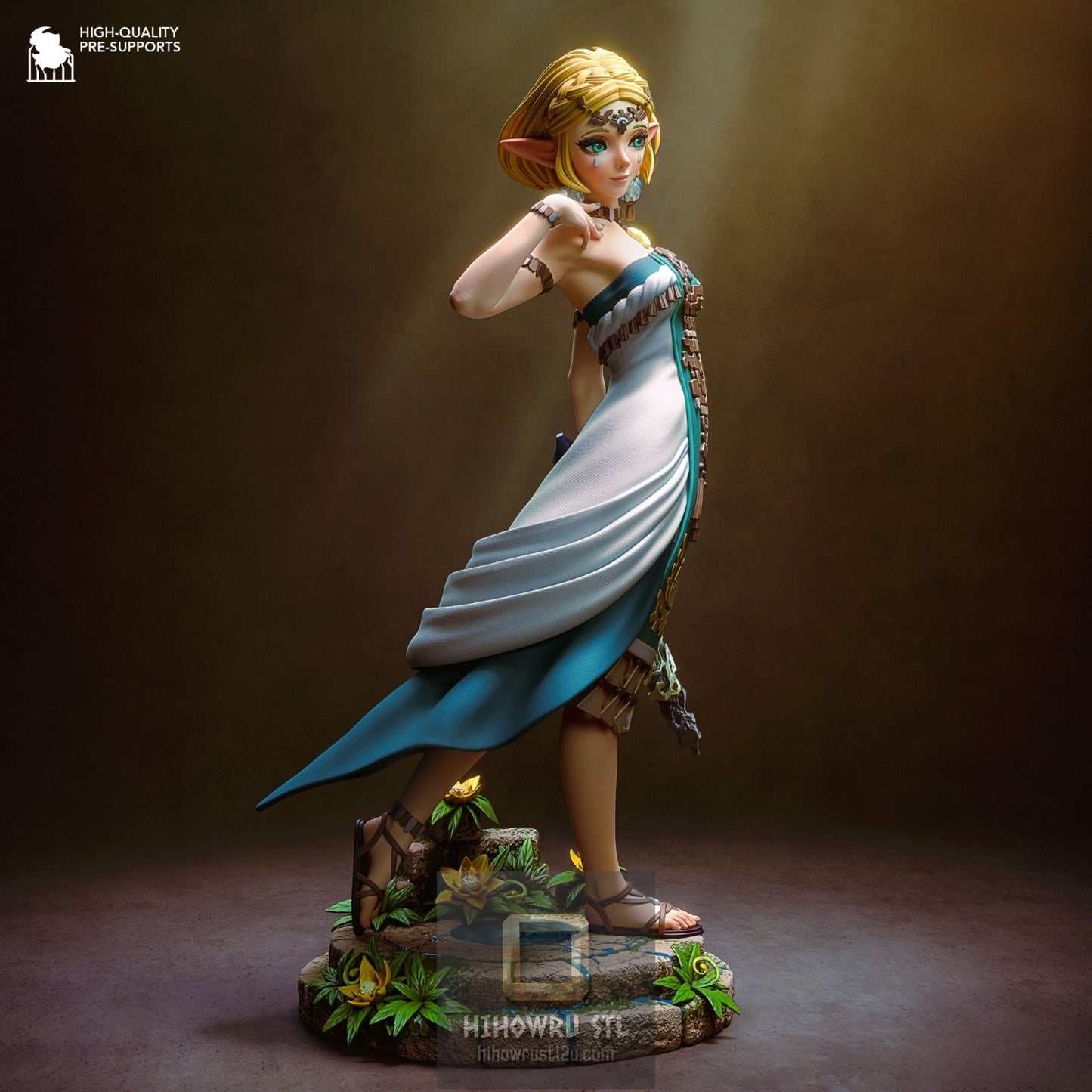 5180 Princess Zelda - The Legend of Zelda - STL 3D Print Files