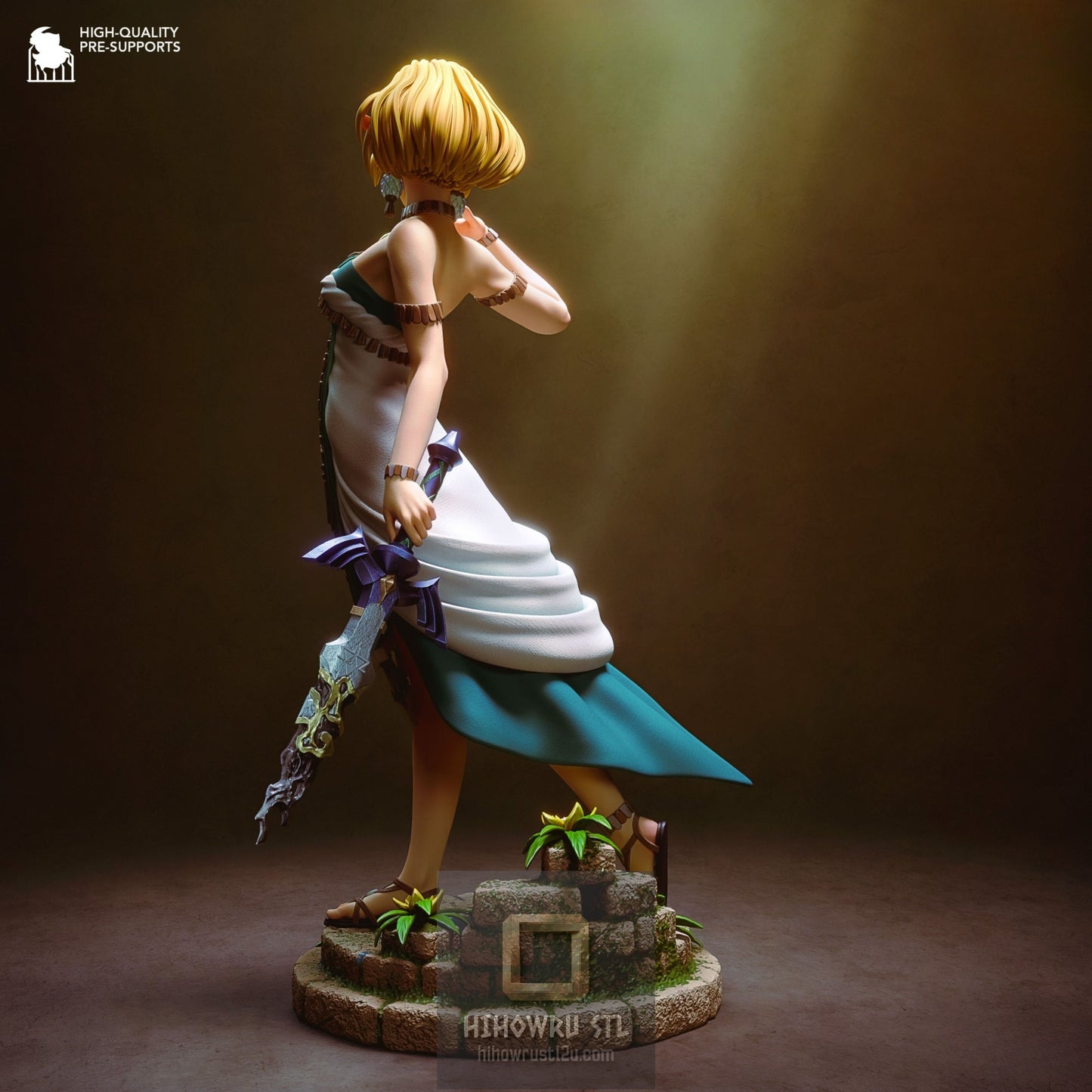 5180 Princess Zelda - The Legend of Zelda - STL 3D Print Files