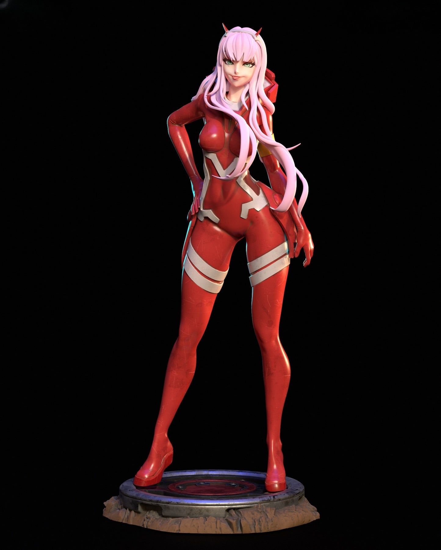 3284 Zero Two - DARLING in the FRANXX - STL 3D Print Files