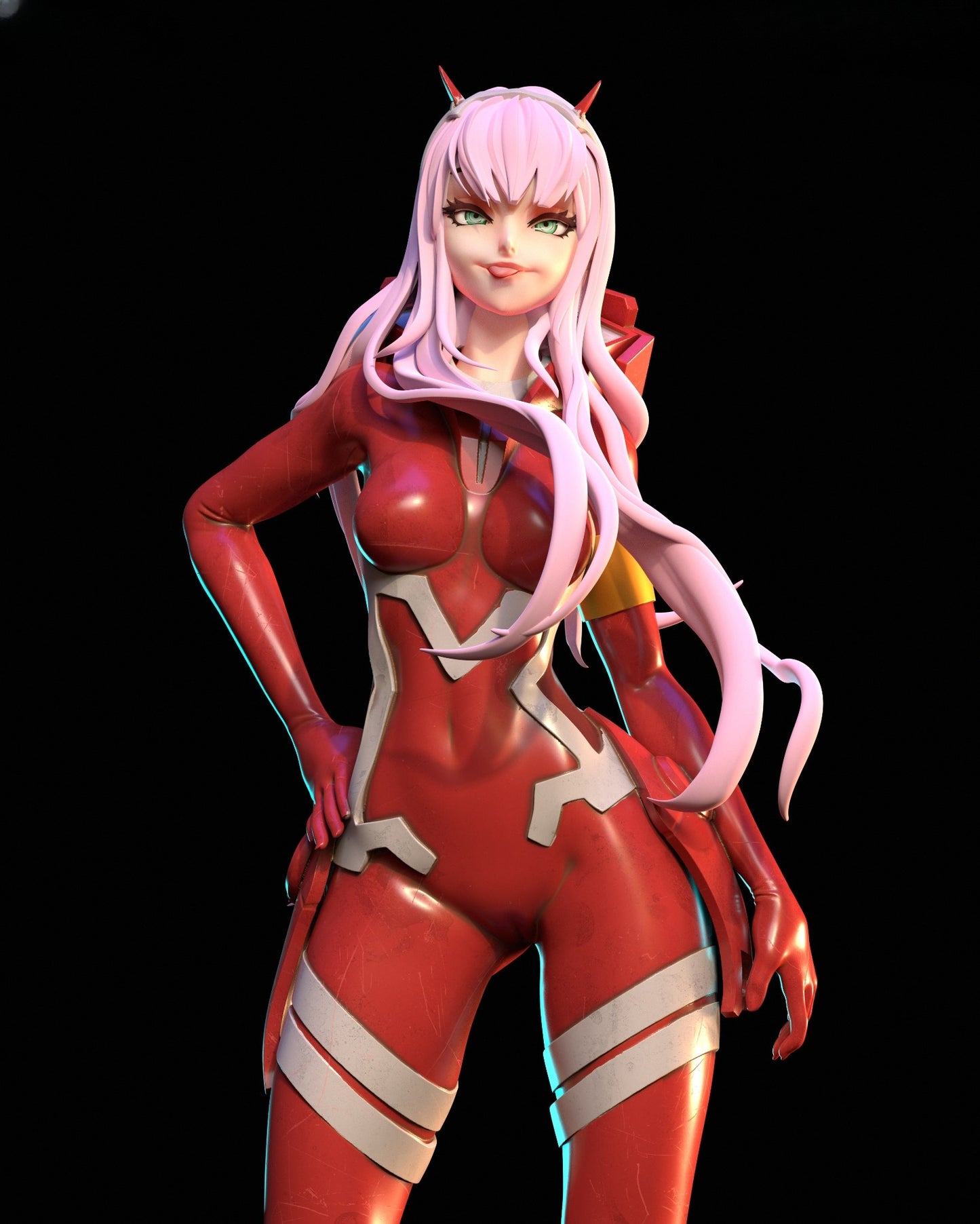 3284 Zero Two - DARLING in the FRANXX - STL 3D Print Files