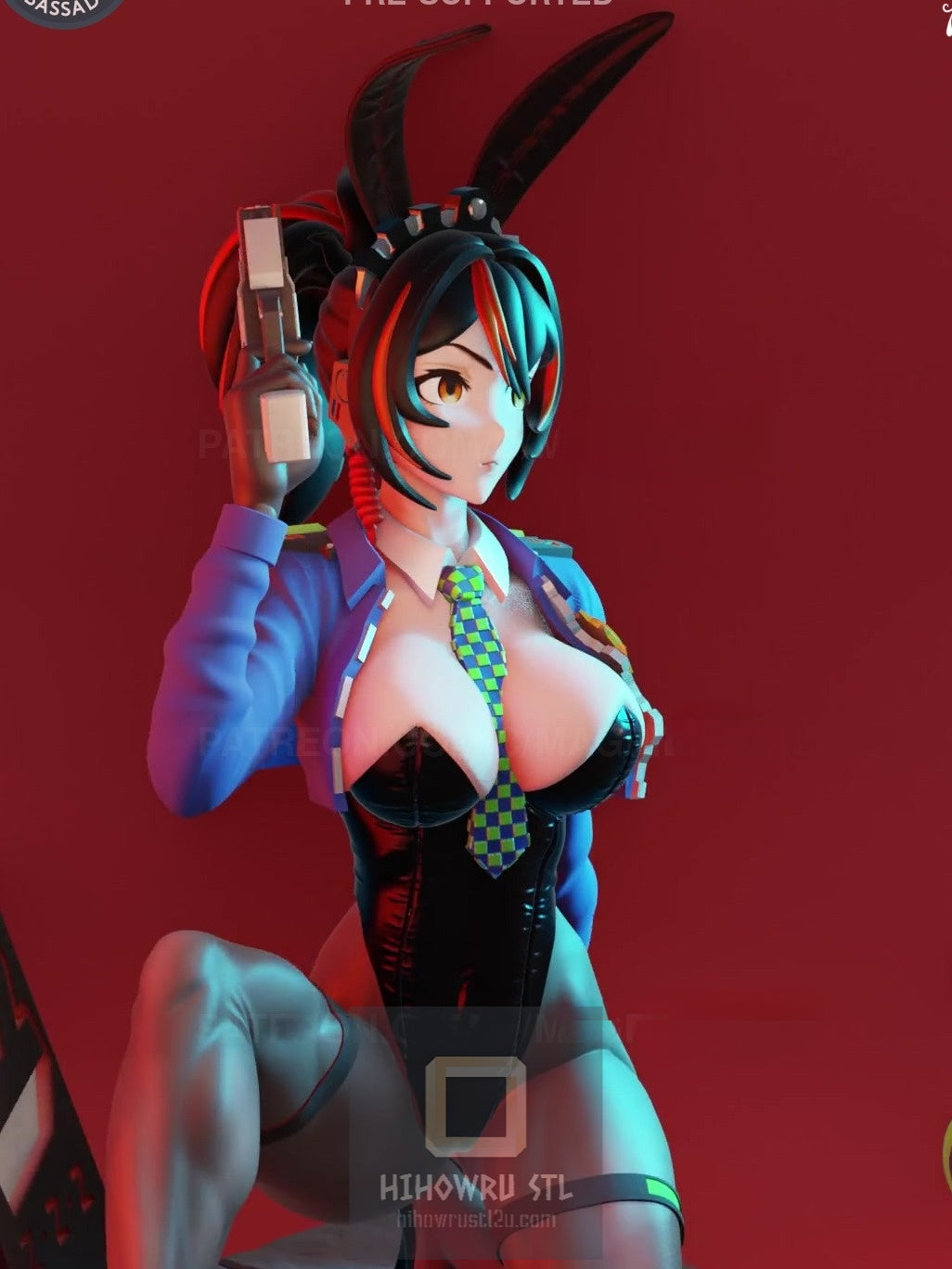 4371 Zhu Yuan NSFW - Zenless Zone Zero - STL 3D Print Files