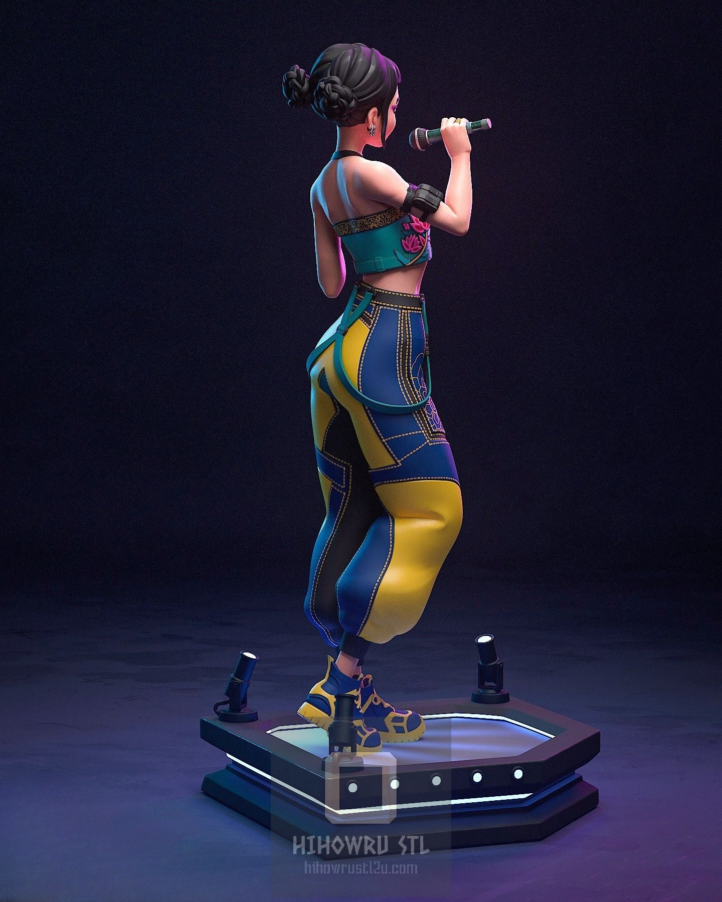 4390 Zoey - KPop Demon Hunters - STL 3D Print Files