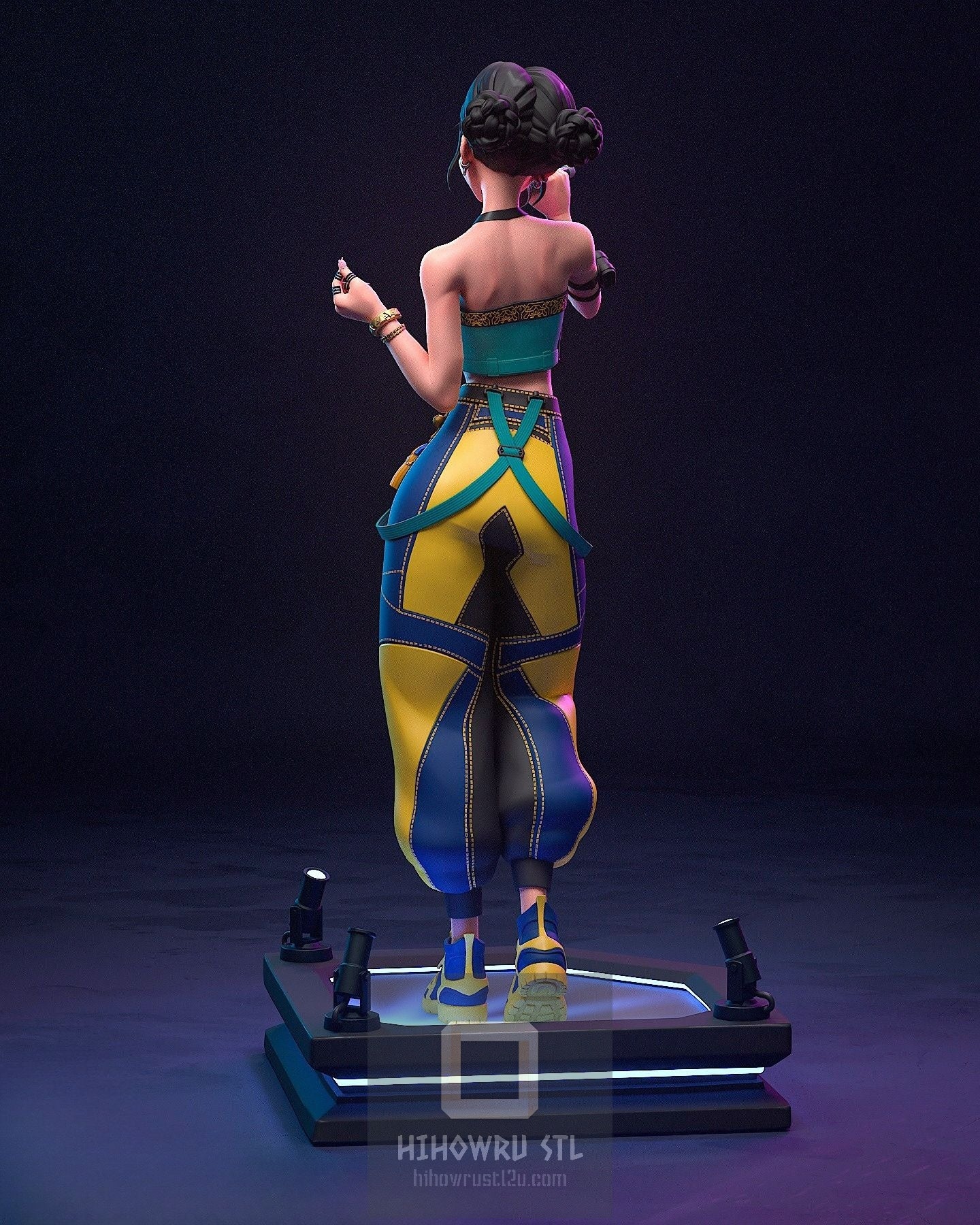 4390 Zoey - KPop Demon Hunters - STL 3D Print Files